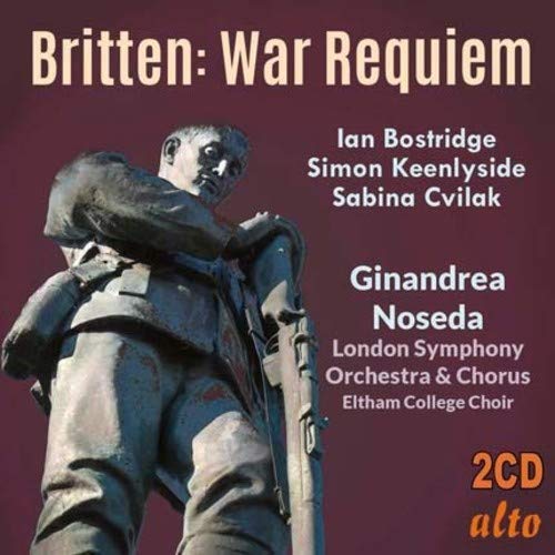 BRITTEN: WAR REQUIEM - BOSTRIDGE, KEENLYSIDE, NOSEDRA, LONDON SYMPHONY (2 CDS)