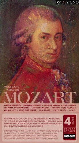 MOZART: Symphonies, Concertos, Sonatas (4 CDs)
