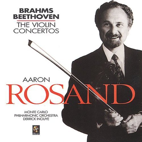 BRAHMS & BEETHOVEN: VIOLIN CONCERTOS - ROSAND, MONTE CARLO PHILHARMONIC