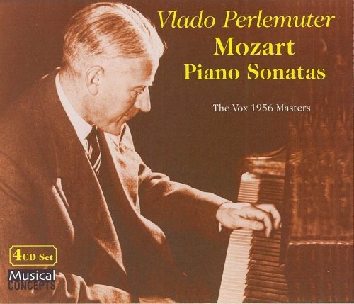 MOZART: PIANO SONATAS (LEGENDARY 1956 VOX MASTERS) - VLADO PERLEMUTER (4 CDS)