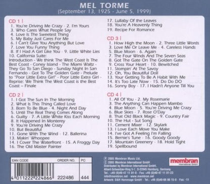 MEL TORME: BUT BEAUTIFUL (4 CDS)