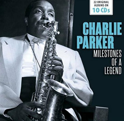 CHARLIE PARKER - 22 Original Albums - Milestones of a Legend (10 CDS)