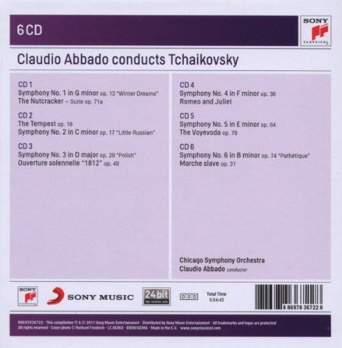 CLAUDIO ABBADO CONDUCTS TCHAIKOVSKY - Chicago Symphony Orchestra (6 CDs)