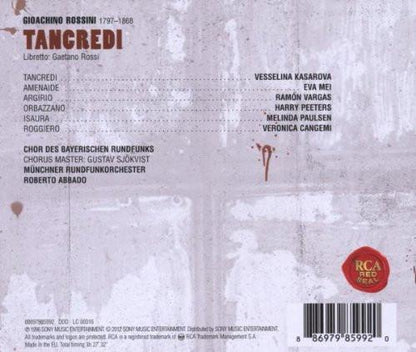 ROSSINI: TANCREDI - KASAROVA, VARGAS, ROBERTO ABBADO (3 CDS)