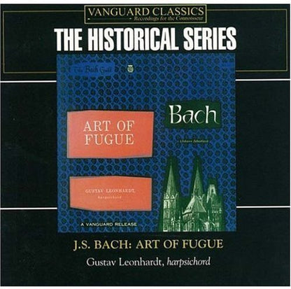 BACH, J.S.: ART OF FUGUE - GUSTAV LEONHARDT (2 CDS)