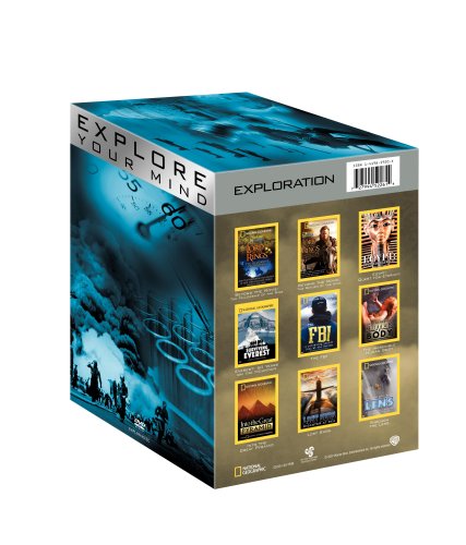 NATIONAL GEOGRAPHIC - EXPLORE YOUR MIND: EXPLORATION (9 DVDS)