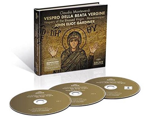 MONTEVERDI: VESPRO DELLA BEATA VERGINE - SIR JOHN ELIOT GARDINER (2 CDS + DVD)