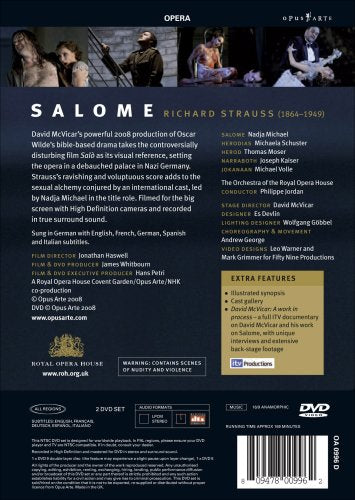 STRAUSS, R: Salome - Royal Opera House, Philippe Jordan (2 DVD)