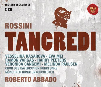 ROSSINI: TANCREDI - KASAROVA, VARGAS, ROBERTO ABBADO (3 CDS)