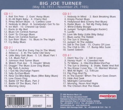 BIG JOE TURNER: ROCKS IN MY BED (4 CDS)