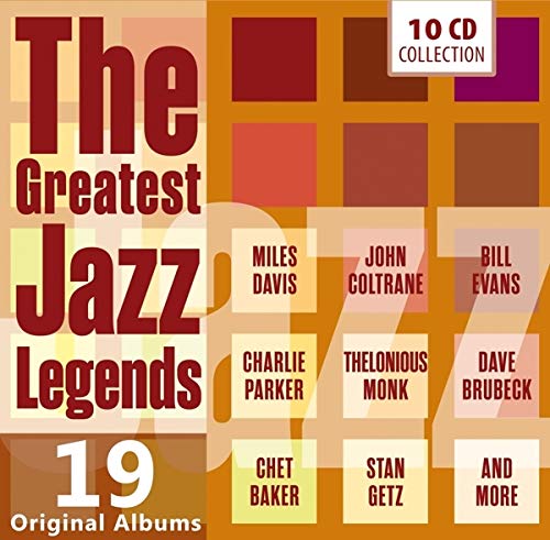The Greatest Jazz Legends - Miles, Coltrane, Monk, Bird, Getz, Brubeck and More (10 CDs)