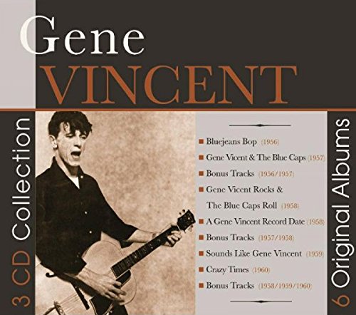 GENE VINCENT - 6 Original Albums (3 CDS)
