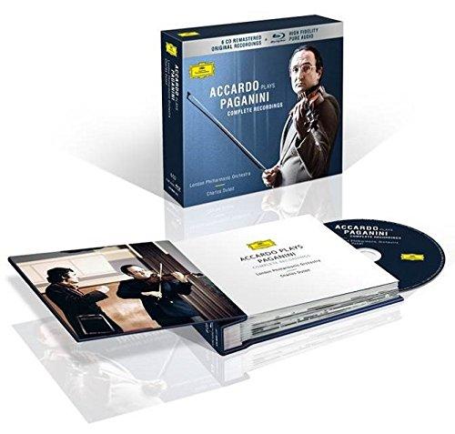ACCARDO PLAYS PAGANINI: THE COMPLETE RECORDINGS (6 CDS + BLU-RAY AUDIO)