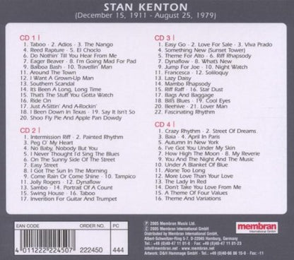 STAN KENTON: SWING HOUSE (4 CDS)