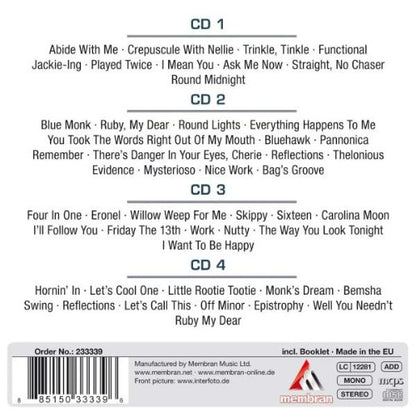 THELONIOUS MONK: STRAIGHT, NO CHASER (4 CDS)