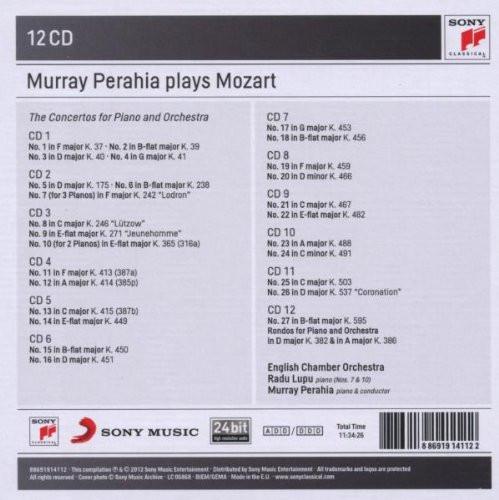 MOZART: THE PIANO CONCERTOS - Murray Perahia, English Chamber Orchestra (12 CDs)