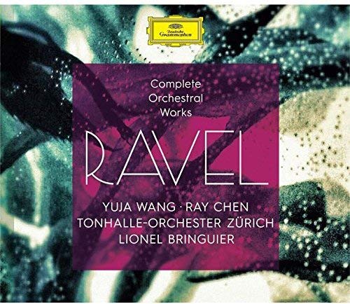RAVEL: COMPLETE ORCHESTRAL WORKS (SHM-CD, JAPANESE PRESSING) - WANG, CHEN, BRINGUIER, TONHALLE-ORCHESTER, ZURICH (4 CDS)