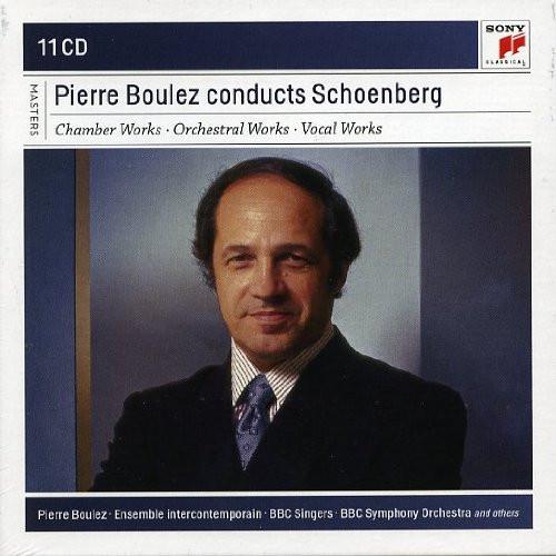 PIERRE BOULEZ CONDUCTS SCHOENBERG - Ensemble Intercontemporain, BBC Singers, BBC Symphony Orchestra (11 CDS)