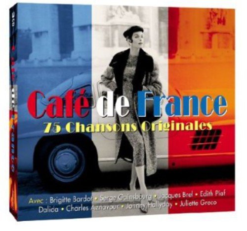 CAFE DE FRANCE: 25 ORIGINAL CHANSONS (2 CDS)