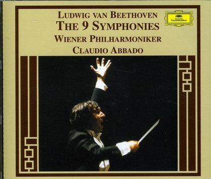 BEETHOVEN: THE NINE SYMPHONIES - Vienna Philharmonic, Claudio Abbado (5 CDs)