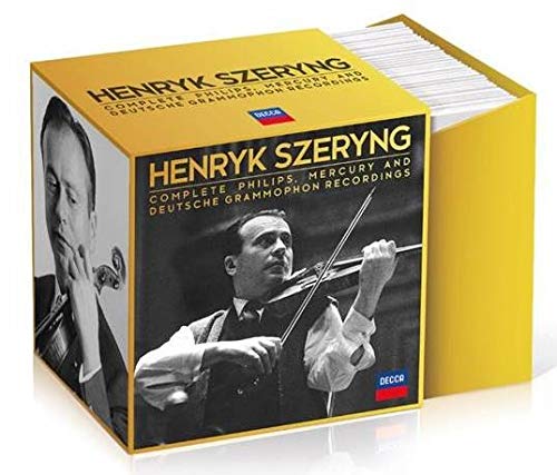 HENRYK SZERYNG: COMPLETE PHILIPS, MERCURY AND DEUTSCHE GRAMMOPHON RECORDINGS (44 CDS)