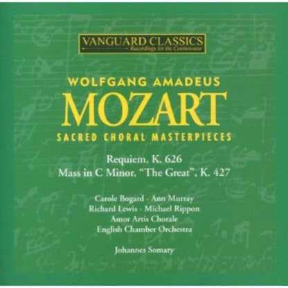 MOZART: SACRED CHORAL MASTERPIECES (2 CDS)