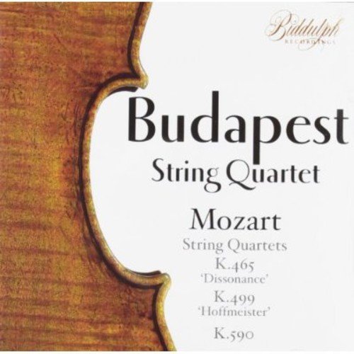 MOZART: STRING QUARTETS K. 465, K. 499, K. 590 - Budapest String