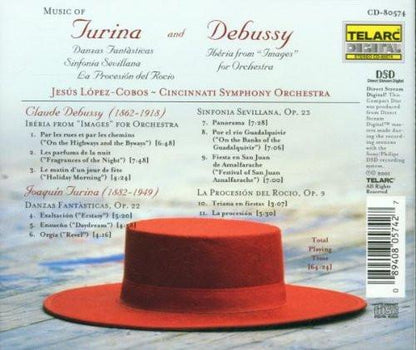 Music Of Turina And Debussy - Jesus Lopez-Cobos, Cincinnati Orchestra