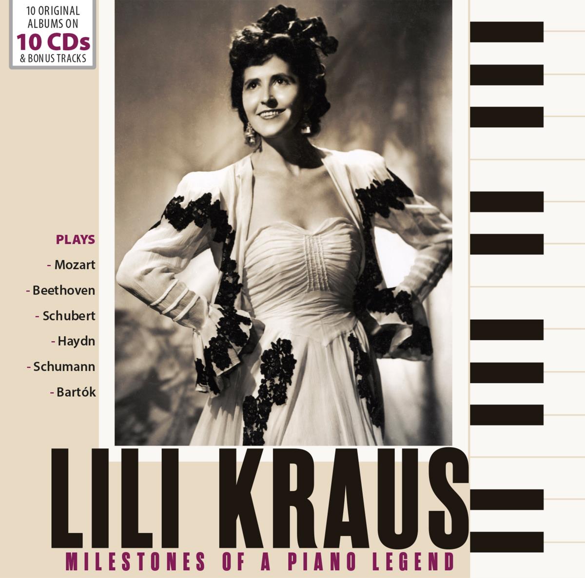LILI KRAUS: MILESTONES OF A PIANO LEGEND (10 CDS)
