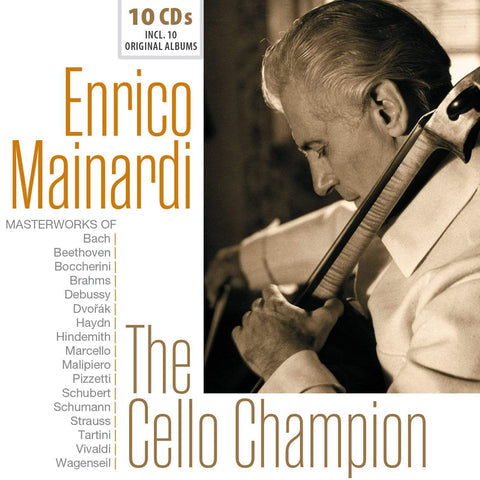 ENRICO MAINARDI - THE CELLO CHAMPION  (10 CDS)