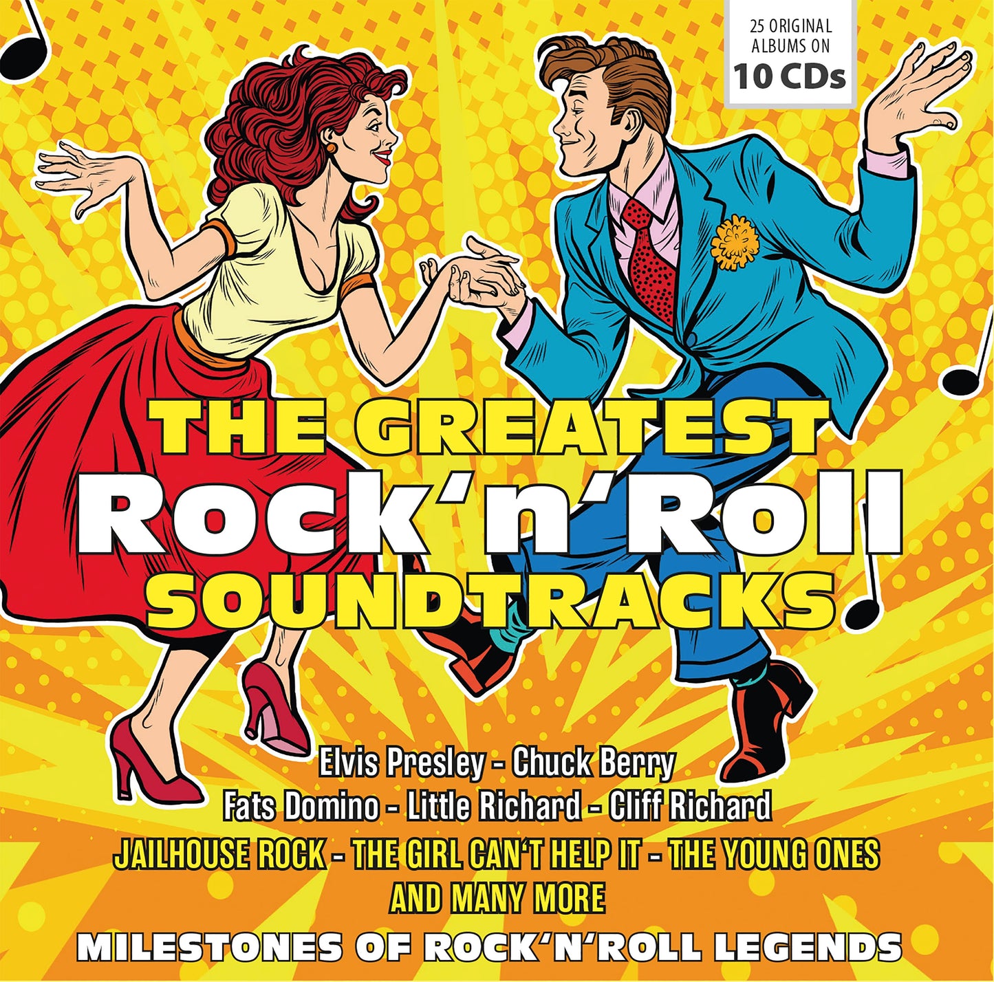 THE GREATEST ROCK 'N' ROLL SOUNDTRACKS (10 CDS)
