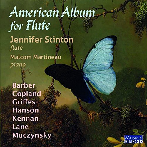 AMERICAN ALBUM FOR FLUTE - JENNIFER STINTON & MALCOLM MARTINEAU