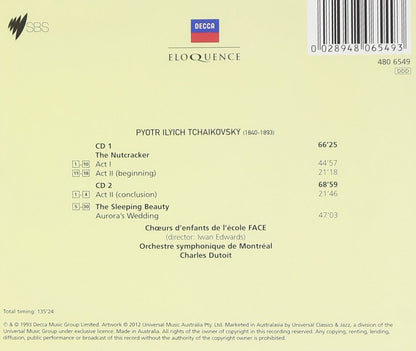 TCHAIKOVSKY: The Nutcracker - Orchestre Symphonique de Montréal, Dutoit (2 CDs)
