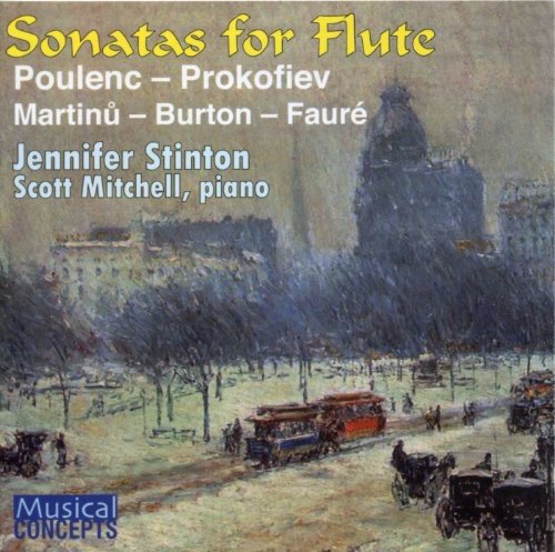SONATAS FOR FLUTE - JENNIFER STINTON, SCOTT MITCHELL