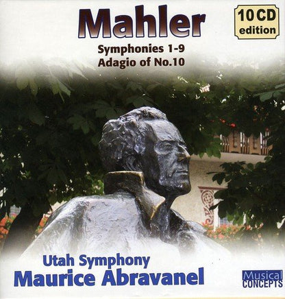 MAHLER: SYMPHONIES 1-9 - ABRAVANEL, UTAH SYMPHONY (10 CDS)