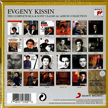 EVGENY KISSIN: THE COMPLETE RCA & SONY CLASSICAL RECORDINGS (25 CDS)