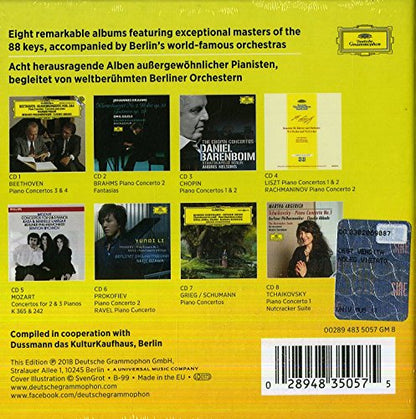 PIANO MASTERS IN BERLIN (8 CDS)