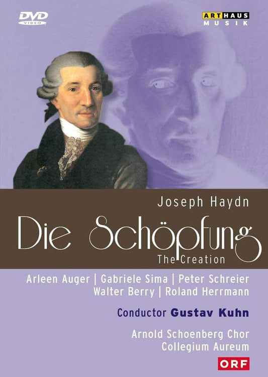 HAYDN: DIE SCHOPFUNG (THE CREATION) - AUGER; COLLEGIUM AUREUM; KUHN; SCHREIER; BERRY; SIMA; HERRMANN; ARNOLD SCHOENBERG CHOR
