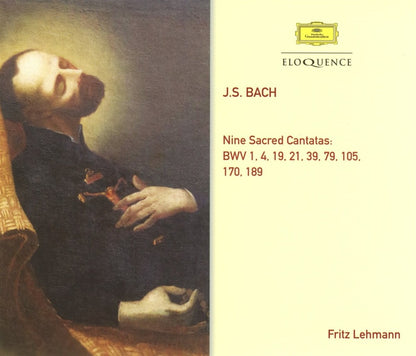 Bach: Nine Sacred Cantatas - Fritz Lehman, Berlin Philharmonic (3 CDs)