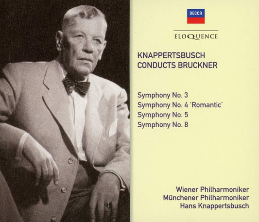 HANS KNAPPERTSBUSCH: THE DECCA & WESTMINSTER BRUCKNER RECORDINGS (4 CDS)