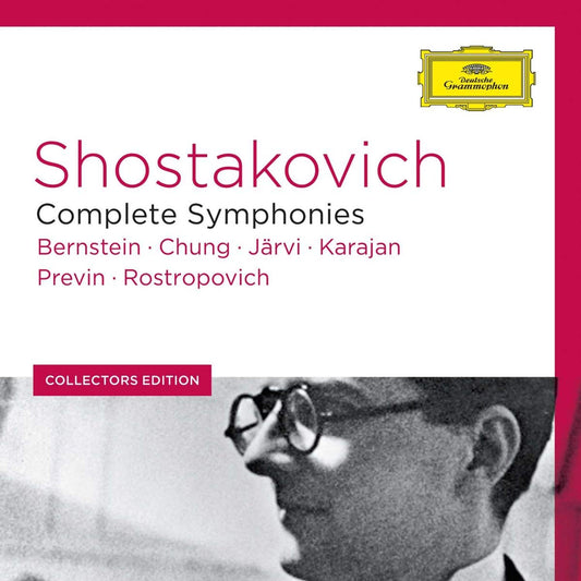 Shostakovich: Complete Symphonies - Bernstein, Chung, Jarvi, Previn, Chung, Rostropovich (12 CDs)