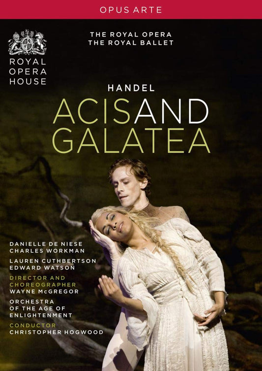 HANDEL: Acis & Galatea - Christopher Hogwood, Orchestra of the Age of Enlightenment, The Royal Opera; The Royal Ballet (DVD)