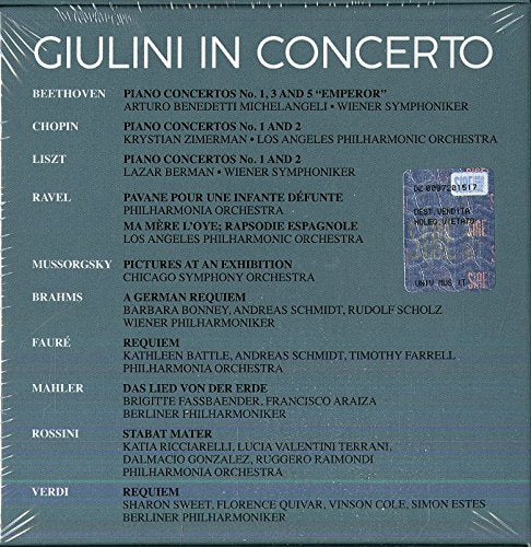 GUILINI: IN CONCERTO (11 CDS)