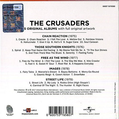 THE CRUSADERS: STREET LIFE - 5 ORIGINAL ALBUMS (5 CDs)