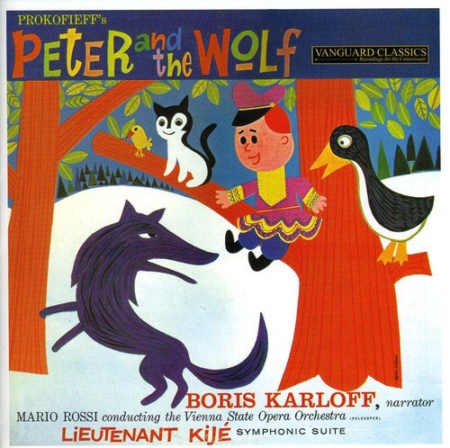 PROKOFIEV: PETER & THE WOLF, LTE. KIJE SUITE - KARLOFF, VIENNA STATE OPERA ORCHESTRA, ROSSI