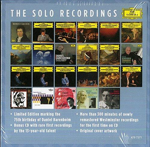 DANIEL BARENBOIM - THE SOLO RECORDINGS ON DEUTSCHE GRAMMOPHON (39 CDS)