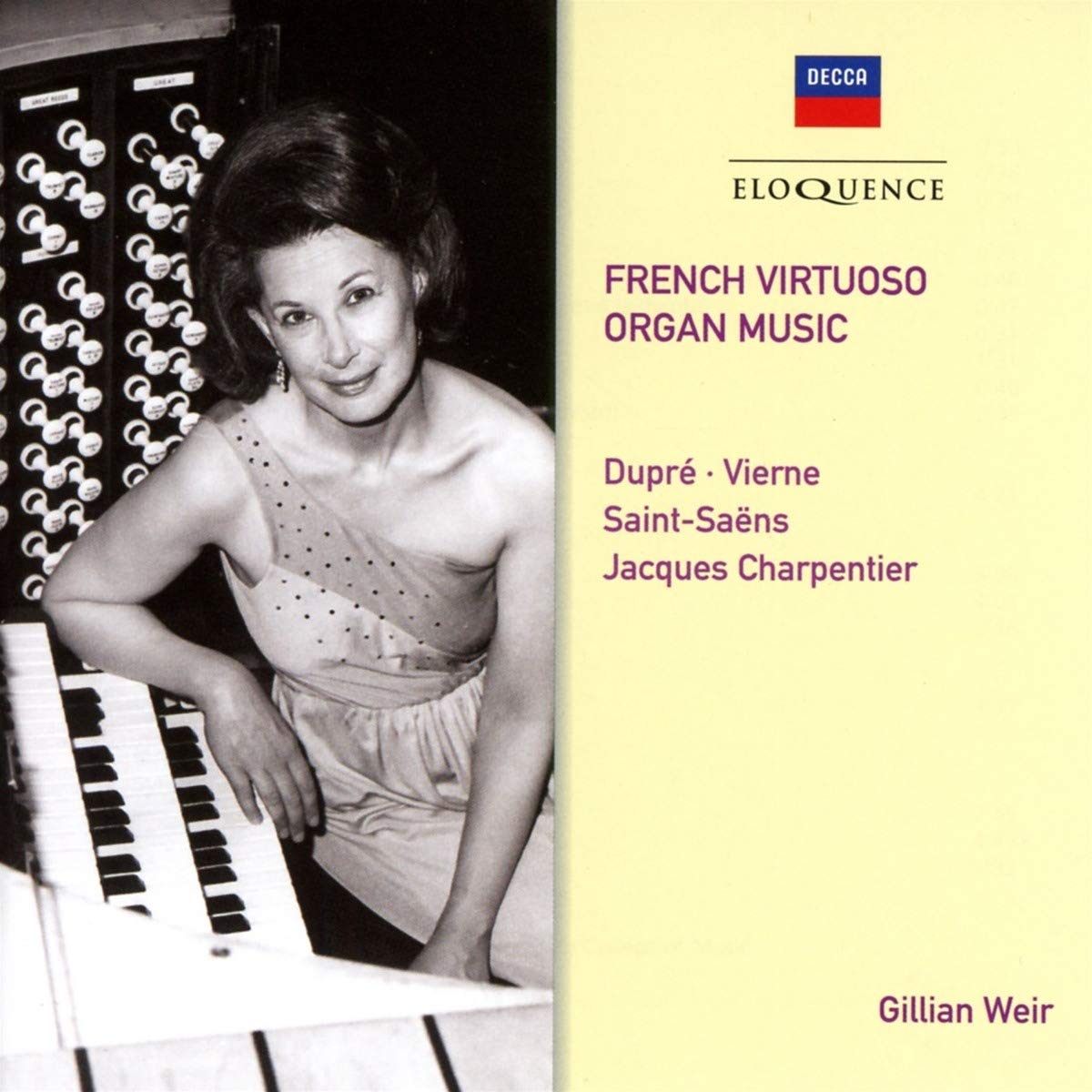 FRENCH VIRTUOSO ORGAN MUSIC - GILLIAN WEIR