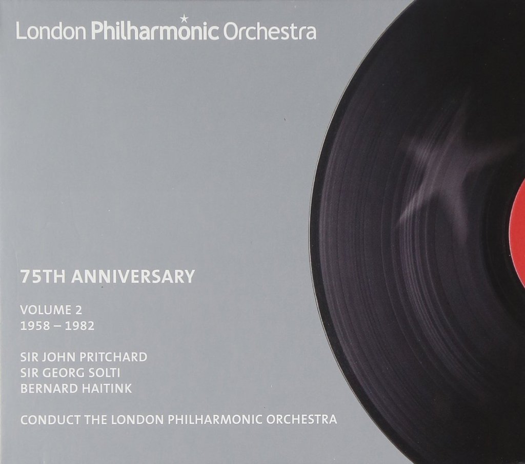 LPO 75TH ANNIVERSARY EDITION (VOLUME 2 1958-1982) - LONDON PHILHARMONIC ORCHESTRA; PRITCHARD; SOLTI; HAITINK (4 CDS)