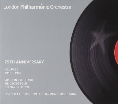LPO 75TH ANNIVERSARY EDITION (VOLUME 2 1958-1982) - LONDON PHILHARMONIC ORCHESTRA; PRITCHARD; SOLTI; HAITINK (4 CDS)