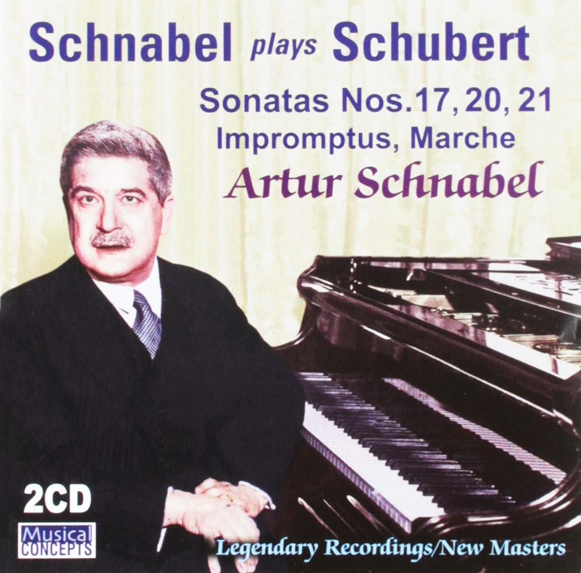 SCHUBERT: 3 LATE SONATAS; FAVORITE IMPROMPTUS - ARTUR SCHNABEL (2 CDS)